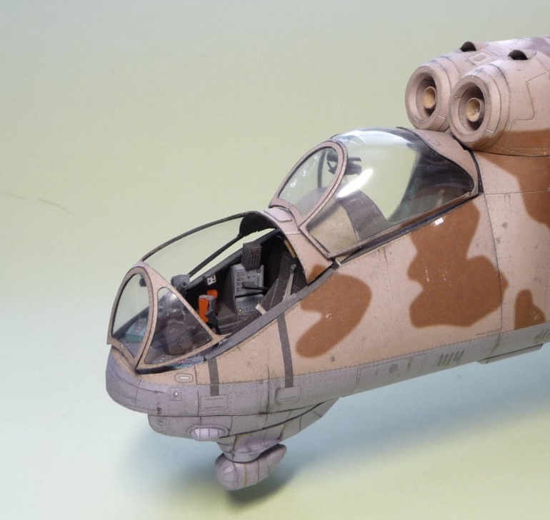 Mi-24D HIND (Plná velikost v novém okně) Mi-24D HIND