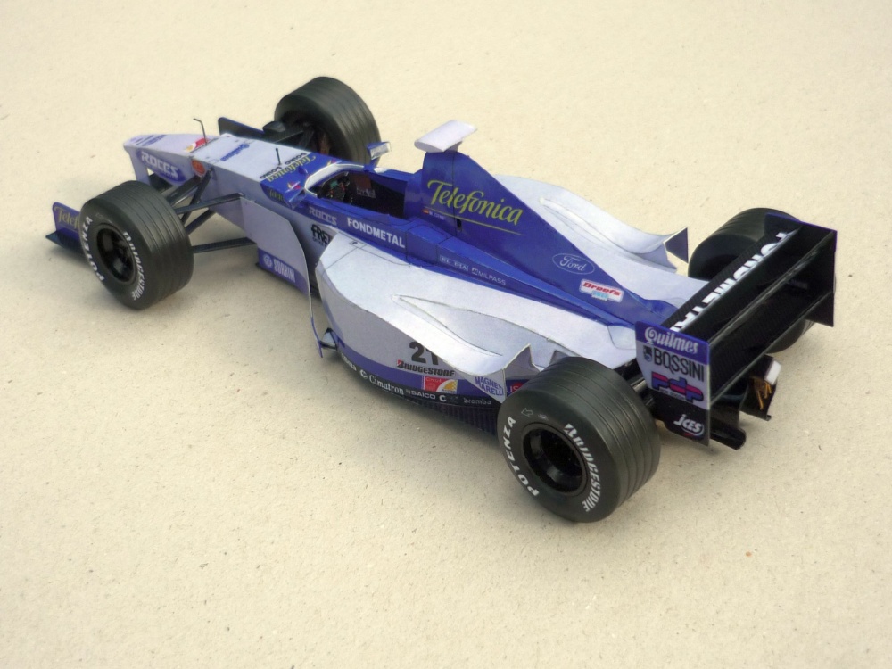Minardi M01 - Marc Gene - GP Austrálie 1999 (Plná velikost v novém okně) Minardi M01 - Marc Gene - GP Austrálie 1999