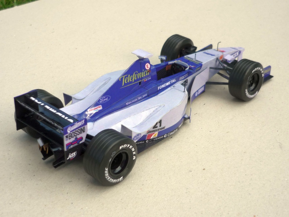 Minardi M01 - Marc Gene - GP Austrálie 1999 (Plná velikost v novém okně) Minardi M01 - Marc Gene - GP Austrálie 1999