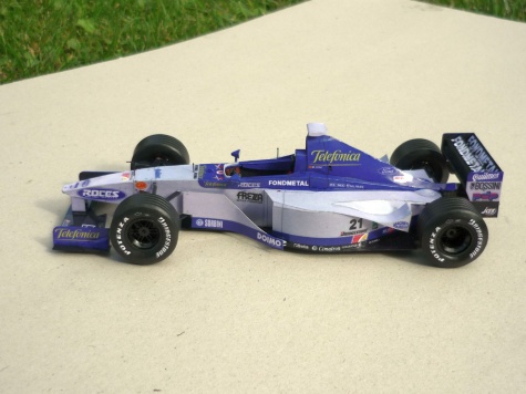 Minardi M01 - Marc Gene - GP Austrálie 1999 Minardi M01 - Marc Gene - GP Austrálie 1999