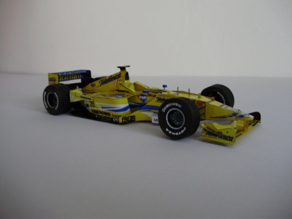 Minardi M02 Fondmetal (Plná velikost v novém okně) Minardi M02 Fondmetal