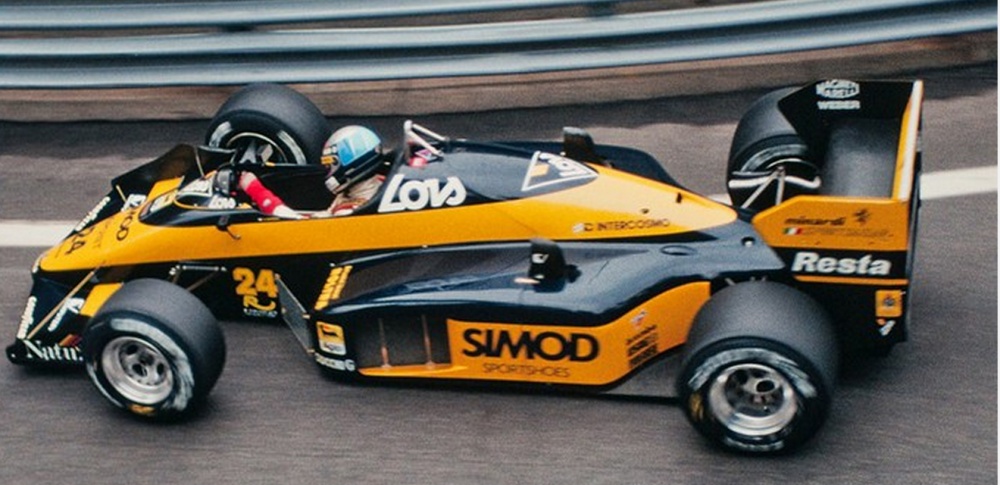 MINARDI M187, 1987, ALESSANDRO NANNINI