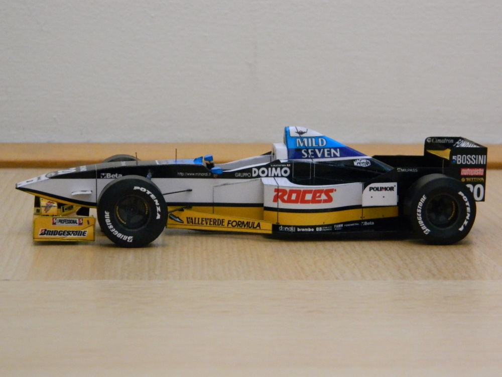 MINARDI M197 U.Katayama/Spanish GP 1997 