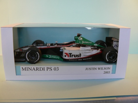 MINARDI PS 03 Justin Wilson 2003