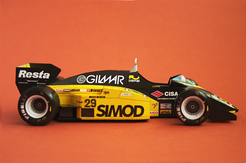 Minardi m185 (Plná velikost v novém okně) Minardi m185