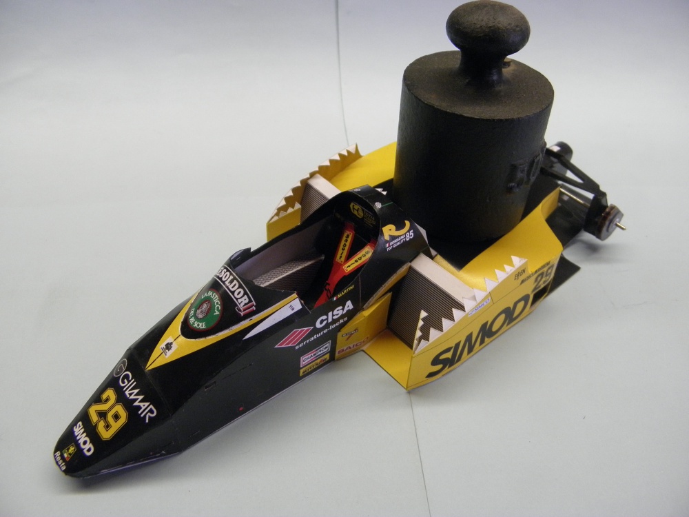 Minardi M185, 1985, P.Martini (Plná velikost v novém okně) Minardi M185, 1985, P.Martini