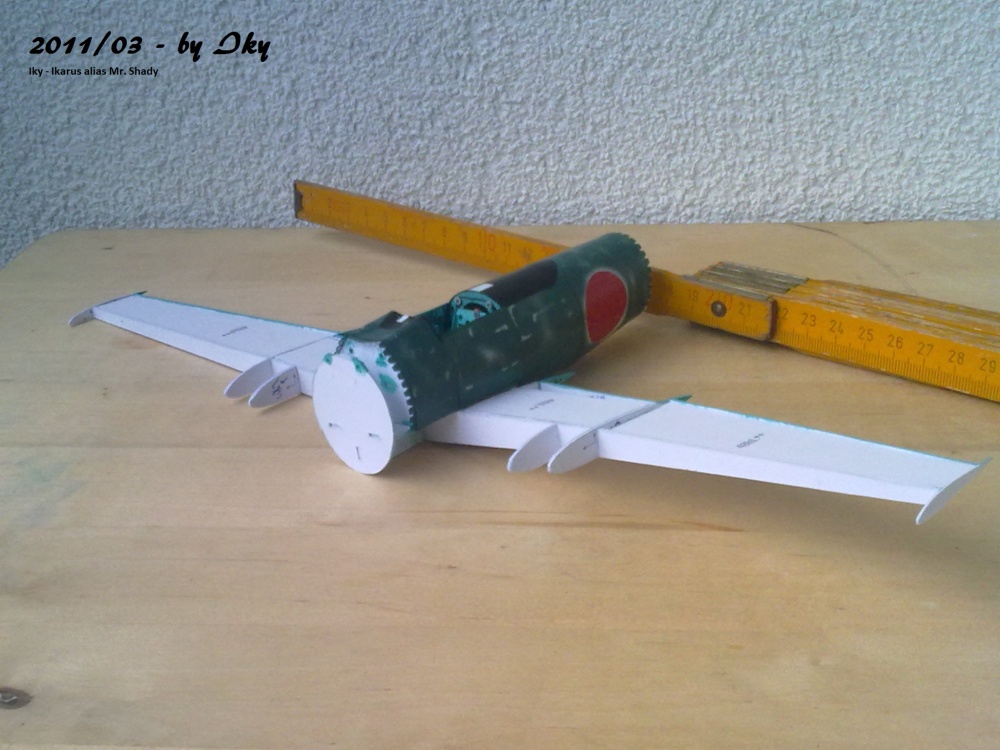 Mitsubishi A6M3 Zero (Plná velikost v novém okně) Mitsubishi A6M3 Zero