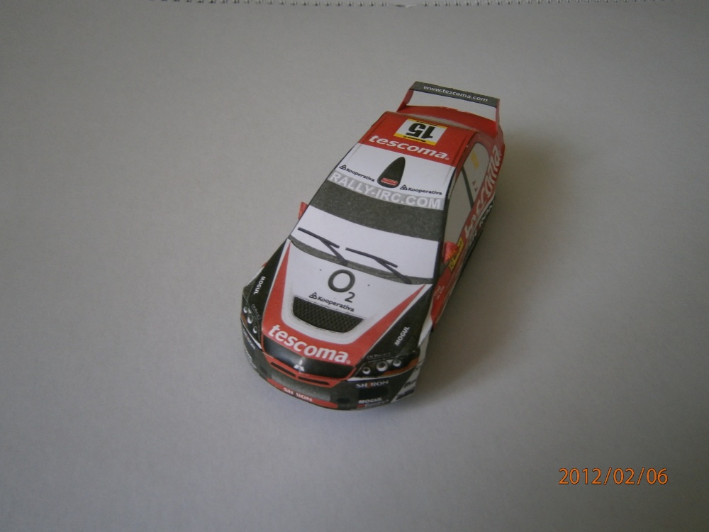 Mitsubishi Lancer EVO IX (Plná velikost v novém okně) Mitsubishi Lancer EVO IX