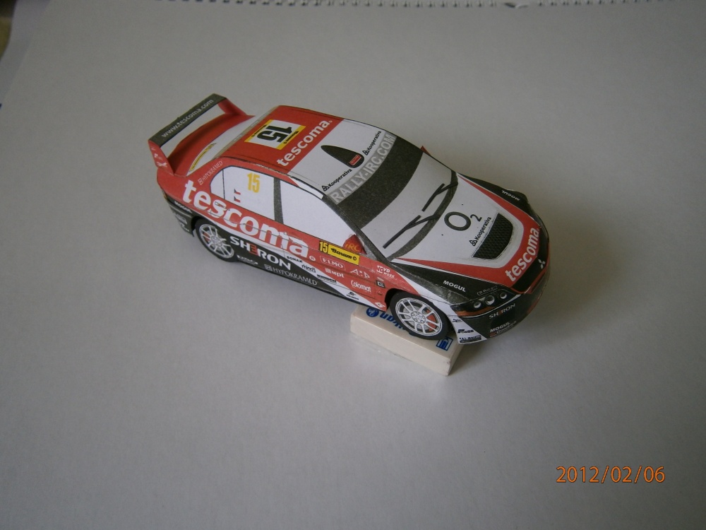 Mitsubishi Lancer EVO IX (Plná velikost v novém okně) Mitsubishi Lancer EVO IX