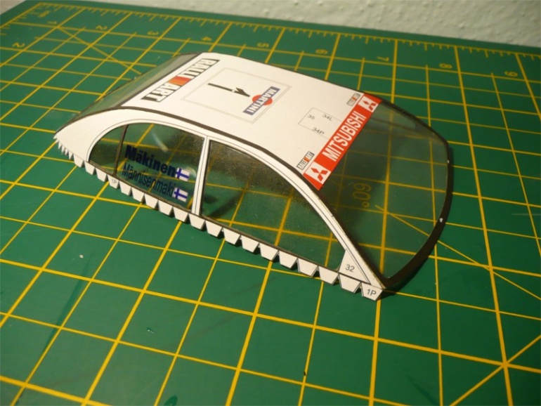 Mitsubishi Lancer EVO V (Plná velikost v novém okně) Mitsubishi Lancer EVO V