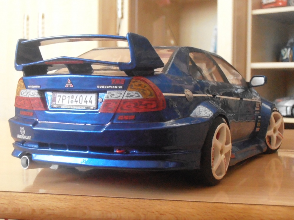 Mitsubishi Lancer EVO VI GSR. T.M.E (Plná velikost v novém okně) Mitsubishi Lancer EVO VI GSR. T.M.E