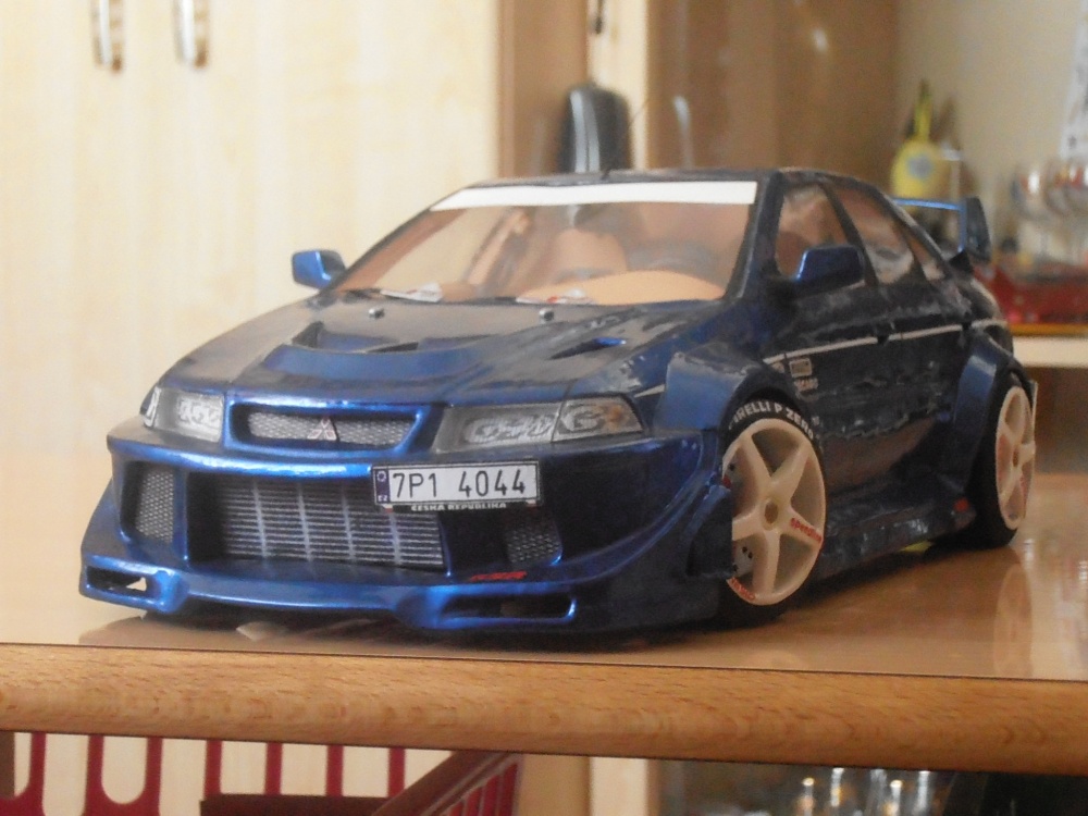 Mitsubishi Lancer EVO VI GSR. T.M.E (Plná velikost v novém okně) Mitsubishi Lancer EVO VI GSR. T.M.E