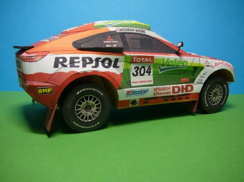 Mitsubishi Racing Lancer MRX09 Dakar 2009 Mitsubishi Racing Lancer MRX09 Dakar 2009