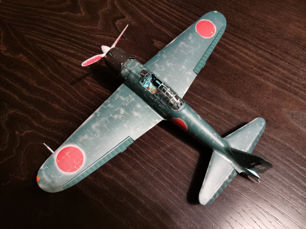 Mitsubishi A6M3 model 22 (Plná velikost v novém okně) Mitsubishi A6M3 model 22