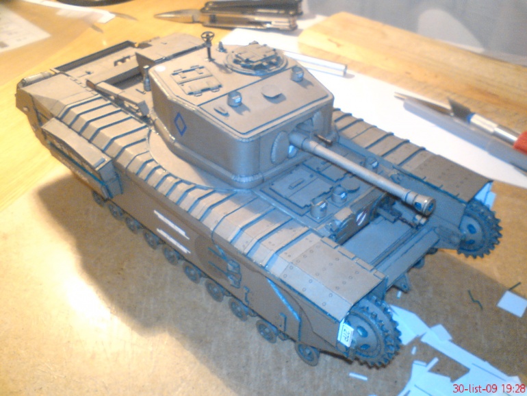 Mk VII Churchill (Plná velikost v novém okně) Mk VII Churchill
