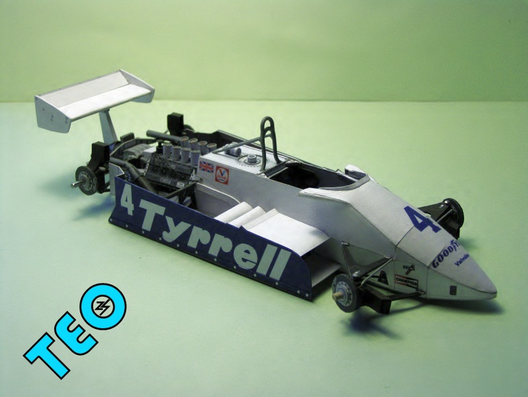 Tyrrell 011, 1982, S.Borgudd (Plná velikost v novém okně) Tyrrell 011, 1982, S.Borgudd