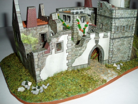 Model zříceniny Model zříceniny