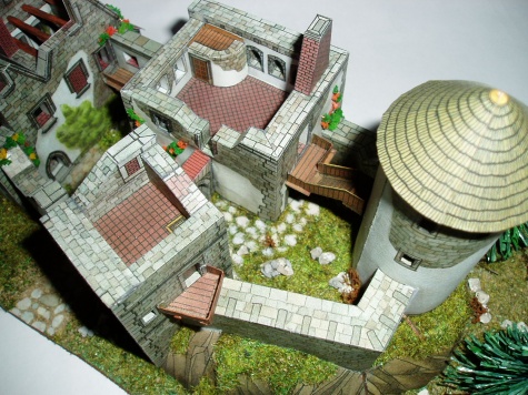 Model zříceniny Model zříceniny