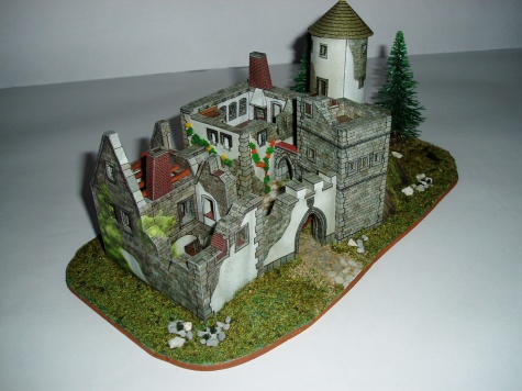 Model zříceniny Model zříceniny