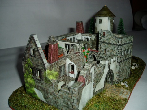 Model zříceniny Model zříceniny