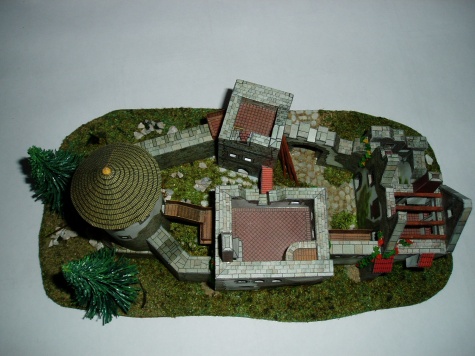 Model zříceniny Model zříceniny