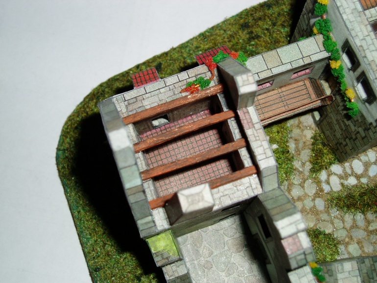 Model zříceniny (Plná velikost v novém okně) Model zříceniny