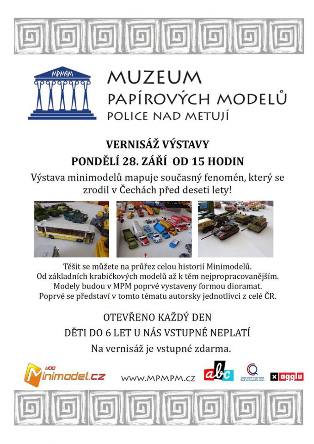 Modelářské akce - propagace (Plná velikost v novém okně) Modelářské akce - propagace