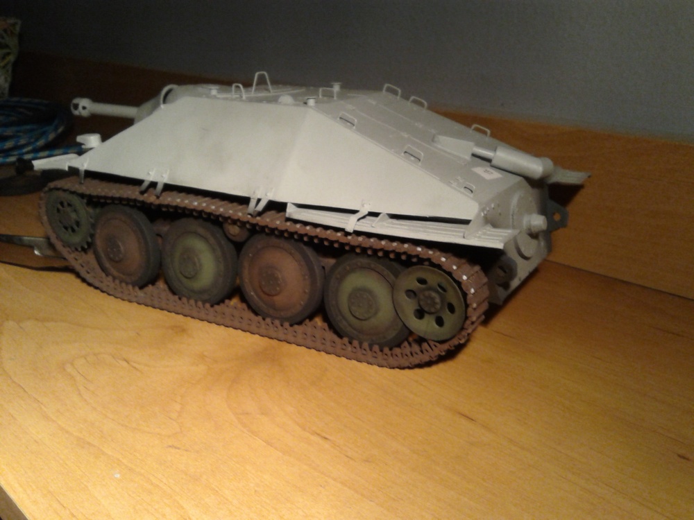 Modelik - Hetzer (Plná velikost v novém okně) Modelik - Hetzer