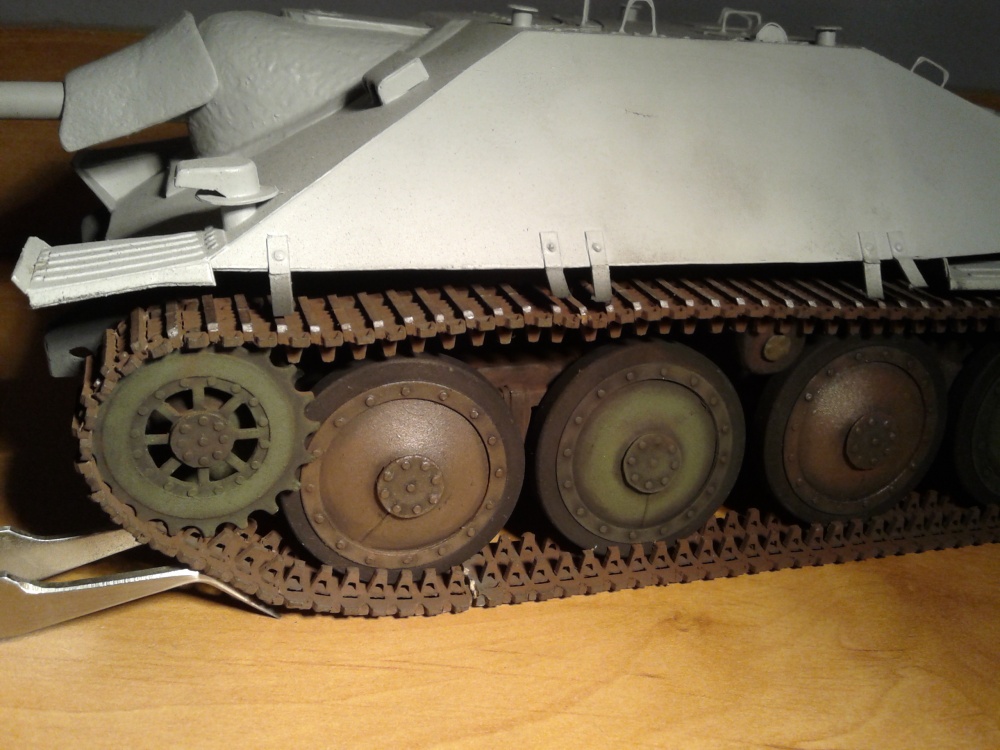 Modelik - Hetzer (Plná velikost v novém okně) Modelik - Hetzer