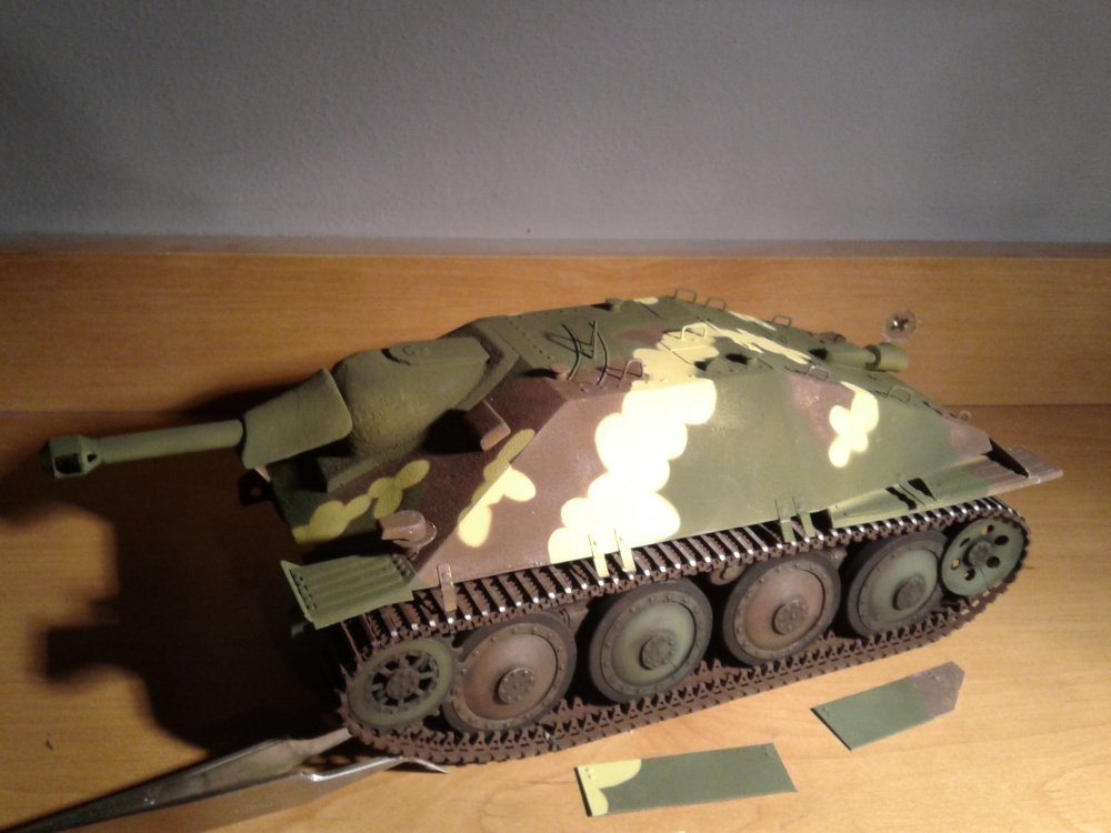 Modelik - Hetzer (Plná velikost v novém okně) Modelik - Hetzer