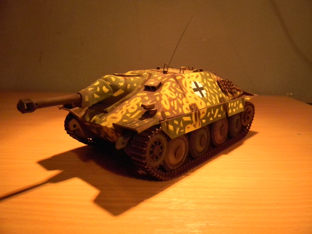 Modelik - Hetzer (Plná velikost v novém okně) Modelik - Hetzer