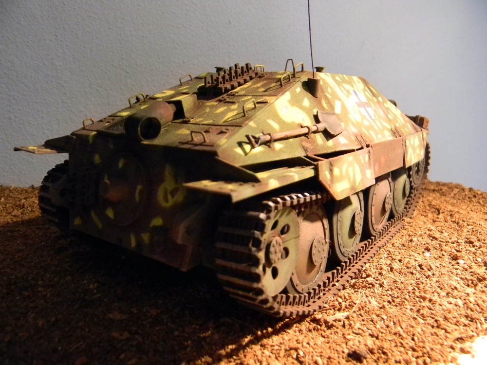 Modelik - Hetzer (Plná velikost v novém okně) Modelik - Hetzer