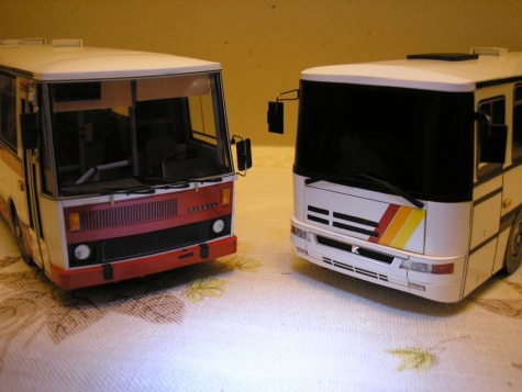 Modely autobus� Karosa
