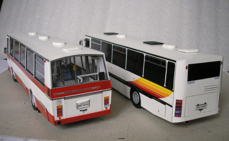 Modely autobus� Karosa