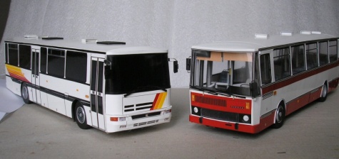Modely autobus� Karosa