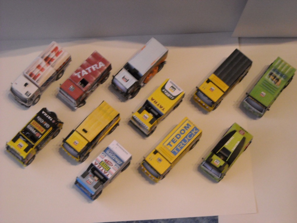 Moje sbírka Rallye Dakar (Plná velikost v novém okně) Moje sbírka Rallye Dakar