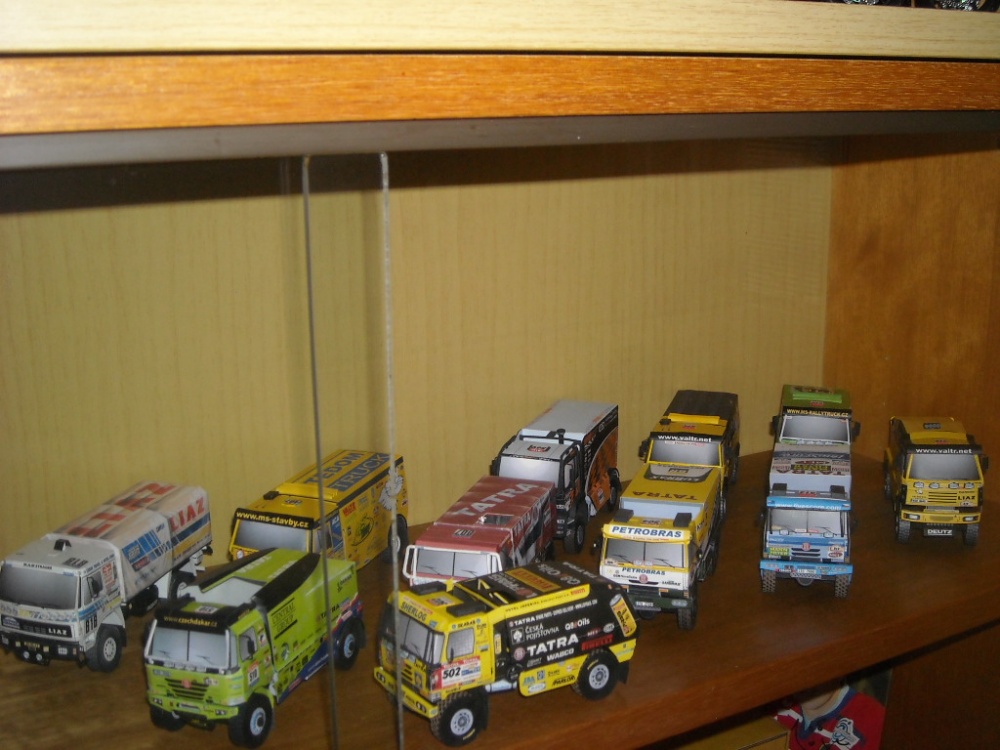 Moje sbírka Rallye Dakar (Plnďż˝ velikost v novďż˝m oknďż˝) Moje sbírka Rallye Dakar