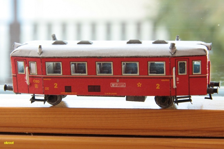 Motorový vůz M131.1 (Plná velikost v novém okně) Motorový vůz M131.1