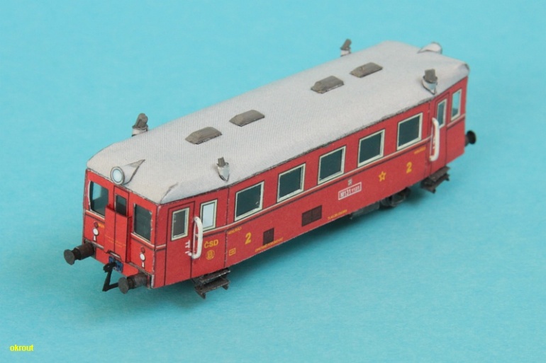 Motorový vůz M131.1 (Plnďż˝ velikost v novďż˝m oknďż˝) Motorový vůz M131.1