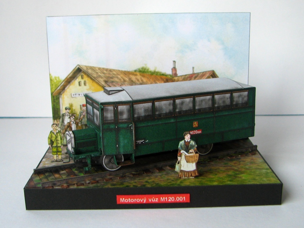 Motorový vůz M120.001 (Plná velikost v novém okně) Motorový vůz M120.001
