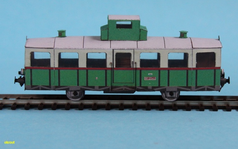 Motorový vůz M120.4 (Plná velikost v novém okně) Motorový vůz M120.4