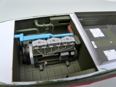motorový člun MO-634 a podvozek SP-5 motorový člun MO-634 a podvozek SP-5
