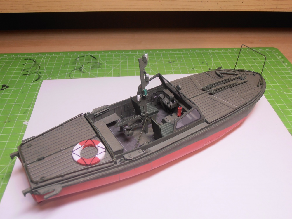 Motorový člun MO-634,podvozek SP-5 (Plná velikost v novém okně) Motorový člun MO-634,podvozek SP-5