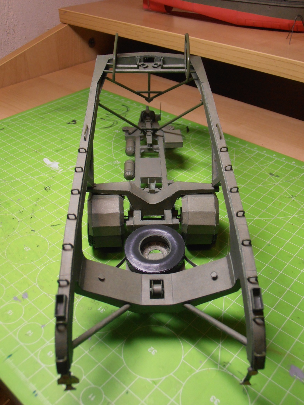 Motorový člun MO-634,podvozek SP-5 (Plná velikost v novém okně) Motorový člun MO-634,podvozek SP-5
