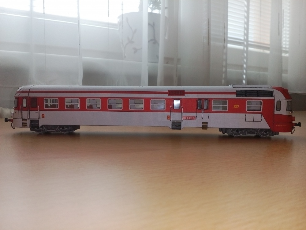 Motorový vůz 850 001-9 (M286) (Plná velikost v novém okně) Motorový vůz 850 001-9 (M286)