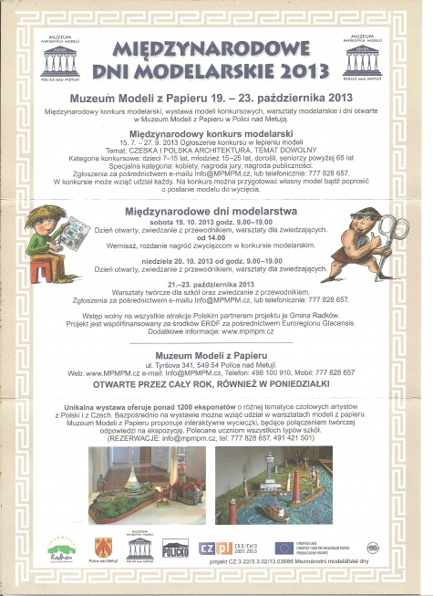 MPMPM - Mezinárodní modelářské dny 2013 MPMPM - Mezinárodní modelářské dny 2013