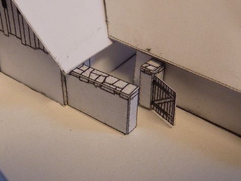 Mstěnice - hospodářský dvorec Mstěnice - hospodářský dvorec