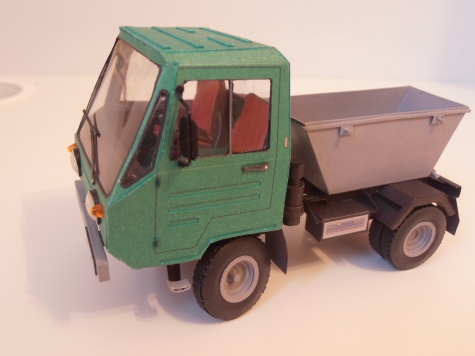Multicar M25 - ramenový nosič kontejnerů Multicar M25 - ramenový nosič kontejnerů