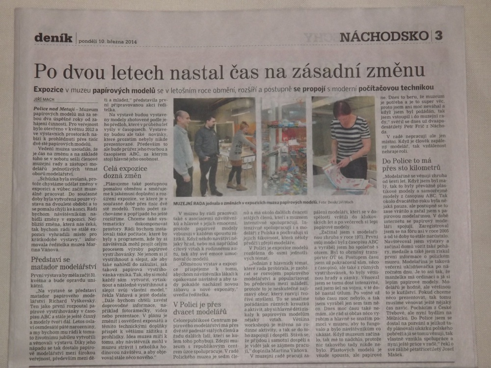 Náchodský deník 2014_03_10 - články (Plná velikost v novém okně) Náchodský deník 2014_03_10 - články