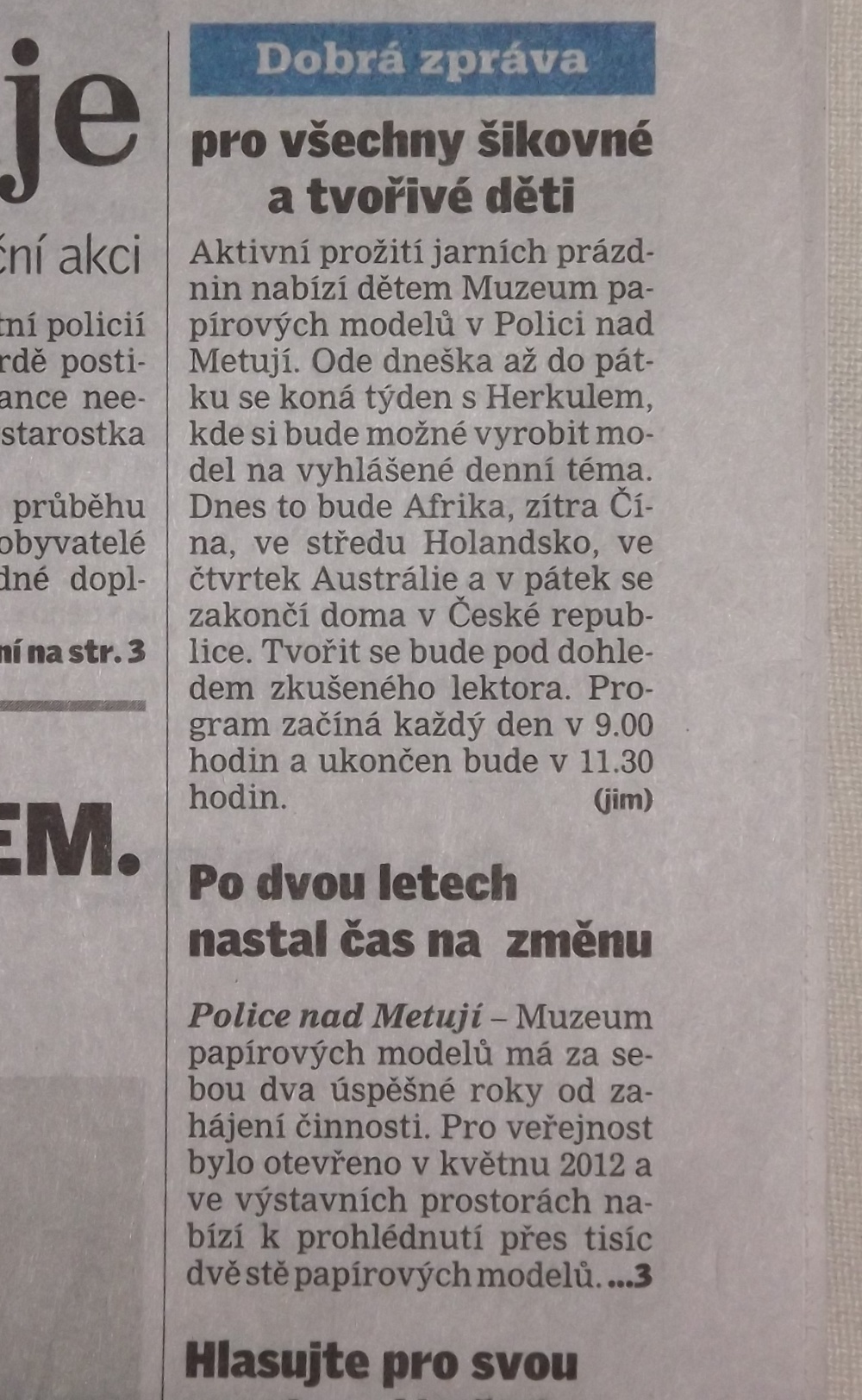 Náchodský deník 2014_03_10 - články (Plnďż˝ velikost v novďż˝m oknďż˝) Náchodský deník 2014_03_10 - články